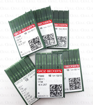 Igły  do stębnówki przemysłowej  80 /10szt tkanina   3261