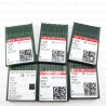 Industrial lockstitch machine needles, fabric, thin shank, 10 pcs 3261