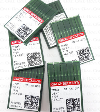 Igły  do stębnówki przemysłowej  90 /10szt tkanina   3262