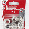 8mm eyelets / 10 pcs, manual assembly 3265