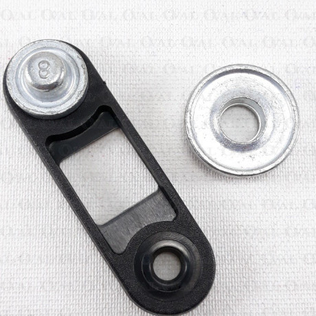 Oczka 8mm/10szt ręczny montaż 3265