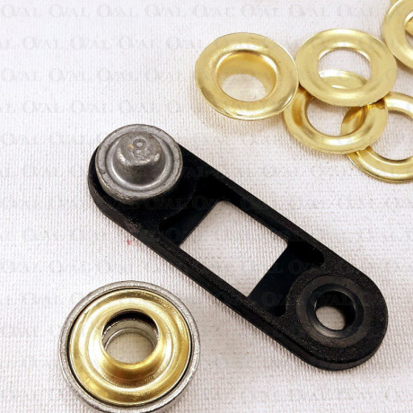 Eyelets 8mm / 10 pcs hand assembly 3266