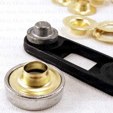 Eyelets 8mm / 10 pcs hand assembly 3266