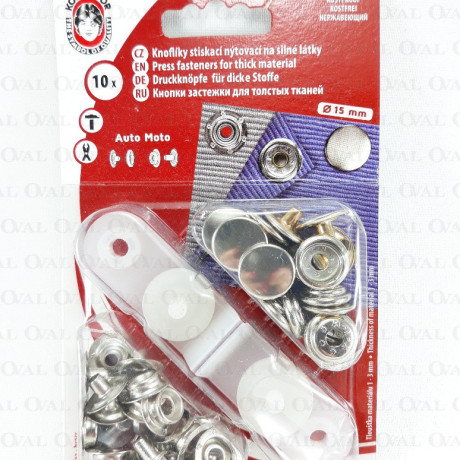 Press studs for manual assembly 10 pcs 3267
