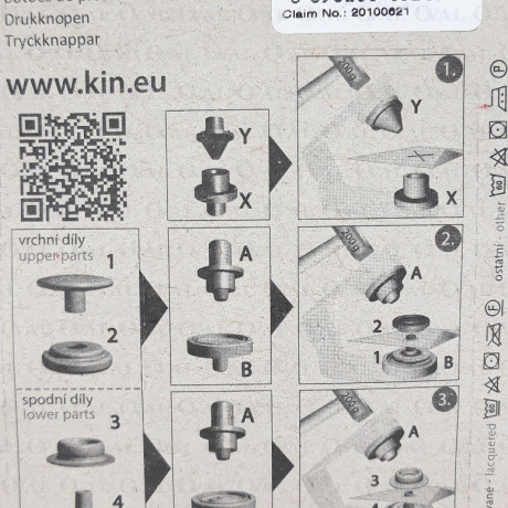 Napy do ręcznego montażu 10szt  3267