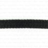 Sznurek poliestrowy płaski czarny 12mm/50 m 3272