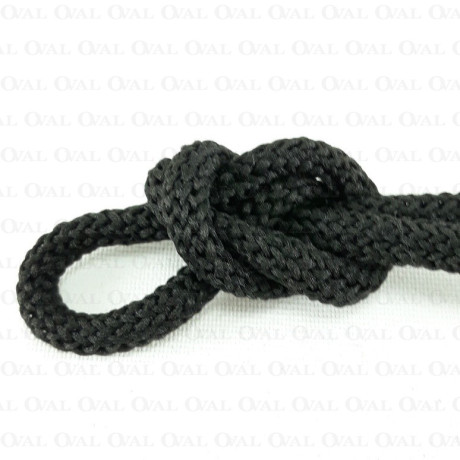 Polyester Cord 100 linear metres black P20