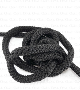 Polyester Cord 100 linear metres black P20