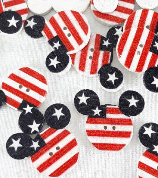 Guzik drewniany 18mm    581