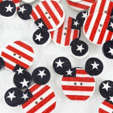 Guzik drewniany 18mm    581