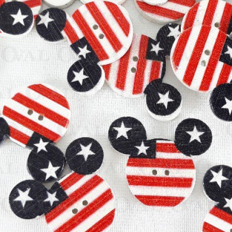 Guzik drewniany 18mm    581