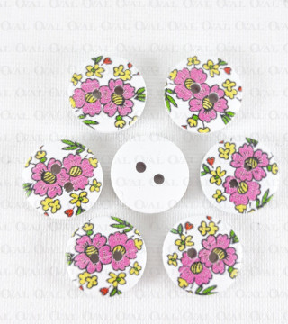 Guzik drewniany 15mm/10szt    3280