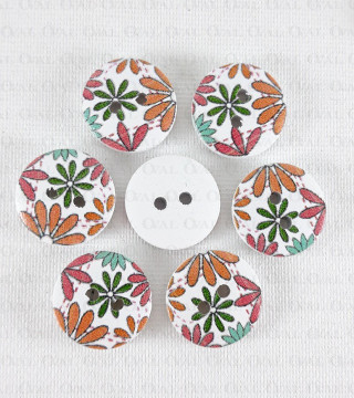 Guzik drewniany 15mm/10szt    3282