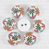 Wooden button 15mm/10pcs 3282