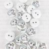 Wooden button 15mm/10pcs 3283