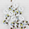 Wooden button 15mm/10pcs 3286