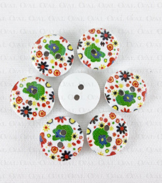 Guzik drewniany 15mm/10szt    3287