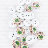 Wooden button 15mm/10pcs 3287