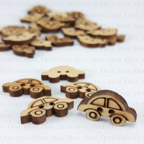 Guzik drewniany 20mm x 11mm/10szt    3290