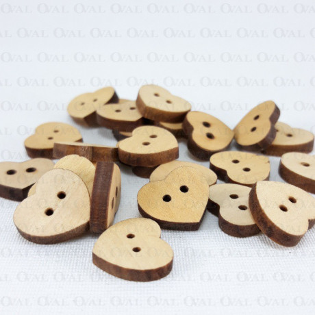 Guzik drewniany 13mm x 14mm/10szt    3292