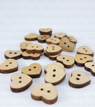 Guzik drewniany 13mm x 14mm/10szt    3292