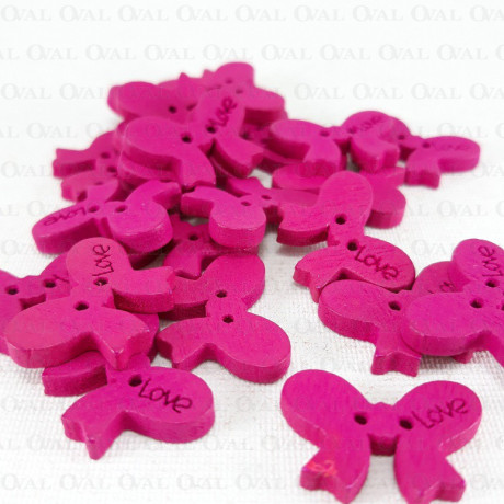 Guzik drewniany 18mm x 13mm  584