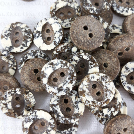 Guzik plastikowy 12mm Pakiet 10 szt. nr. 558