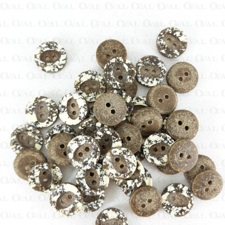 Polyester button 14mm /10 or 144pcs 559