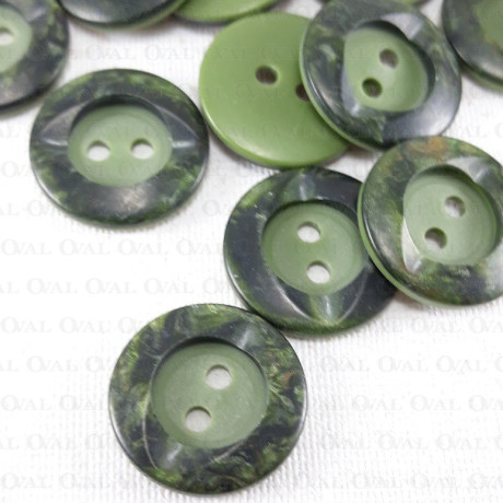 Polyester button 15mm/10 or 144pcs 555