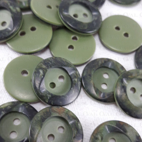 Polyester button 15mm/10 or 144pcs 555