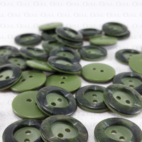 Polyester button 15mm/10 or 144pcs 555