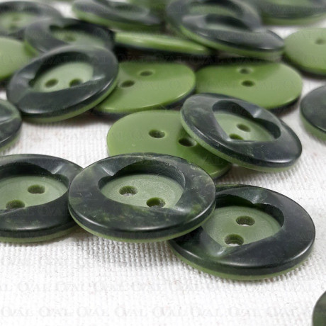 Polyester button 15mm/10 or 144pcs 555
