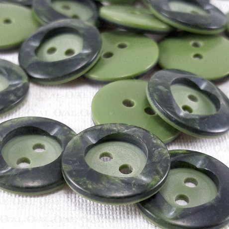 Polyester button 15mm/10 or 144pcs 555