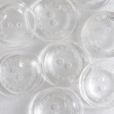 Plastic button 25mm/1 or 144pcs 664