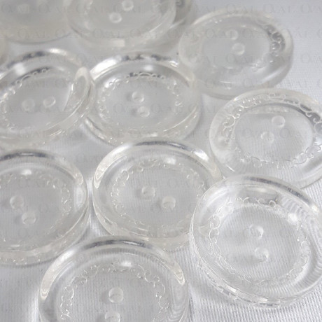 Plastic button 25mm/1 or 144pcs 664