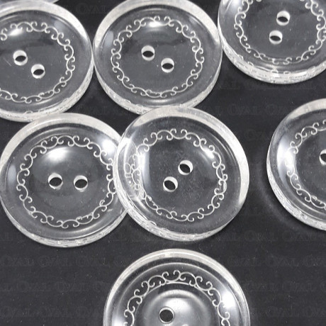 Plastic button 25mm/1 or 144pcs 664
