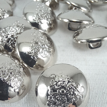 Plastic button pack of 10 pcs, 15 mm, no. 913