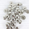 Plastic button pack of 10 pcs, 15 mm, no. 913