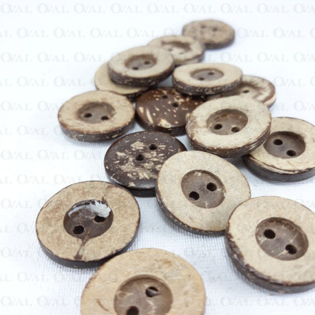 Coconut buttons 17mm, 20mm, 22mm /10pcs no. 932