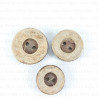 Coconut buttons 17mm, 20mm, 22mm /10pcs no. 932