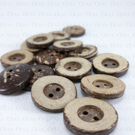 Coconut buttons 17mm, 20mm, 22mm /10pcs no. 932