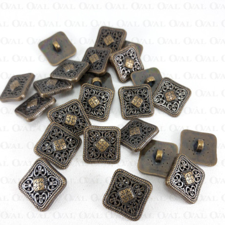 Plastic button 18mm / 10 or 144 pcs 587