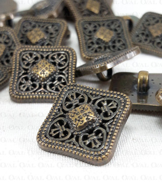 Plastic button 18mm / 10 or 144 pcs 587