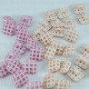 Plastic button 12 x 12 mm / 10 or 144 pcs no. 597