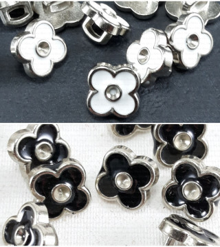 Plastic button 10 or 144 pcs 875