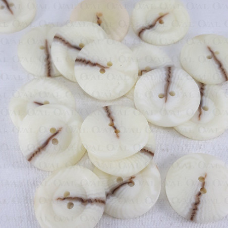 Guzik poliestrowy 25mm/10 lub 100szt 3295