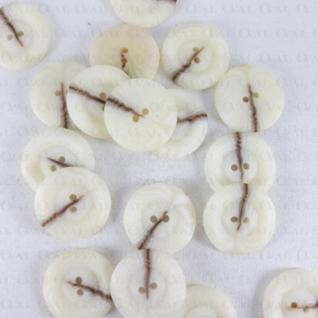 Polyester button 25mm / 10 or 100 pcs 3295