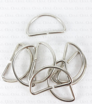 Półkółko metalowe 40mm/10 lub 100szt 3298