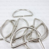 Metal half-ring 40mm/10 or 100 pcs 3298