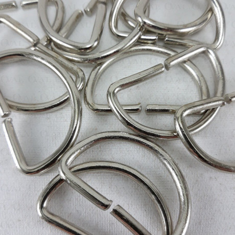 Półkółko metalowe 35mm/10 lub 100szt 3299